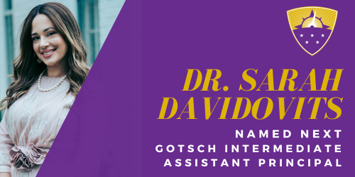 Dr. Sarah Davidovits Named Assistant Principal At Gotsch Intermediate School