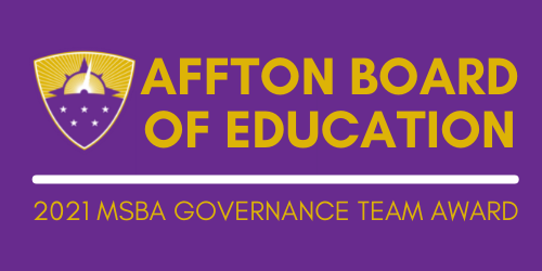 Affton Board of Education Receives 2021 MSBA Governance Team Award