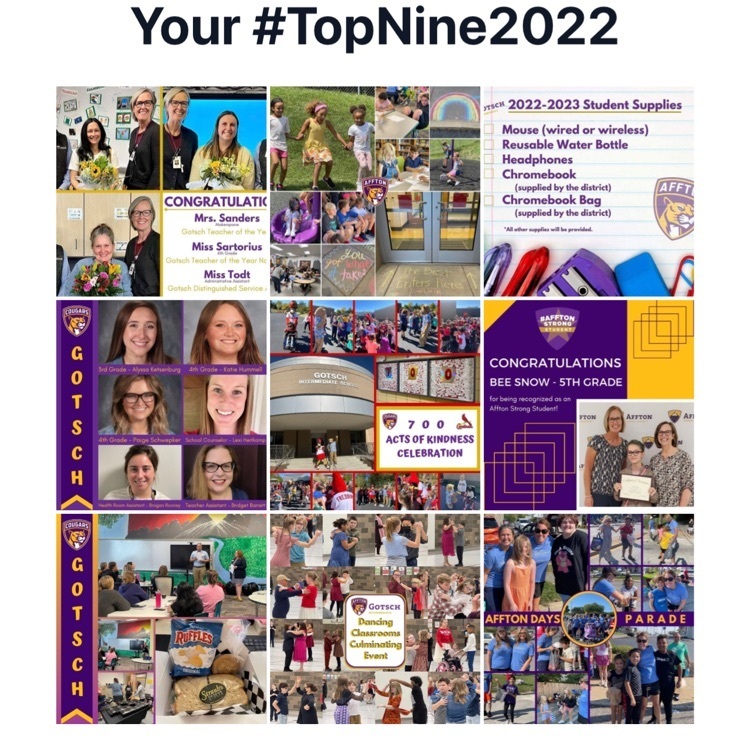 top nine of 2022